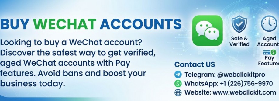Buy WeChat Verified Account Webclickit Cover Image