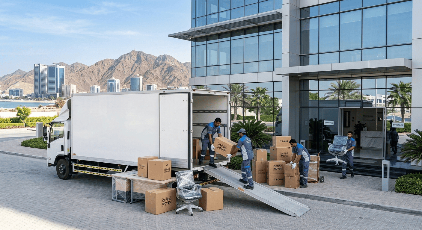 Expert Office Movers and Packers in Fujairah | Secure Furniture Shifting