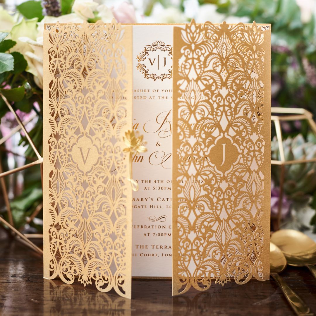 Laser Cut Wedding Invitations Are Here To Impress Your Wedding Guests | Indian Wedding Card's Blog