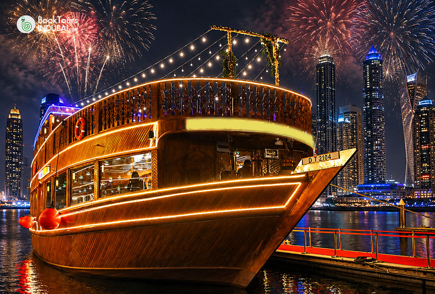 New Year Dhow Cruise Marina Party 2027