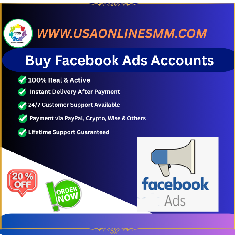Buy Facebook Ads Accounts - Ready for Ads