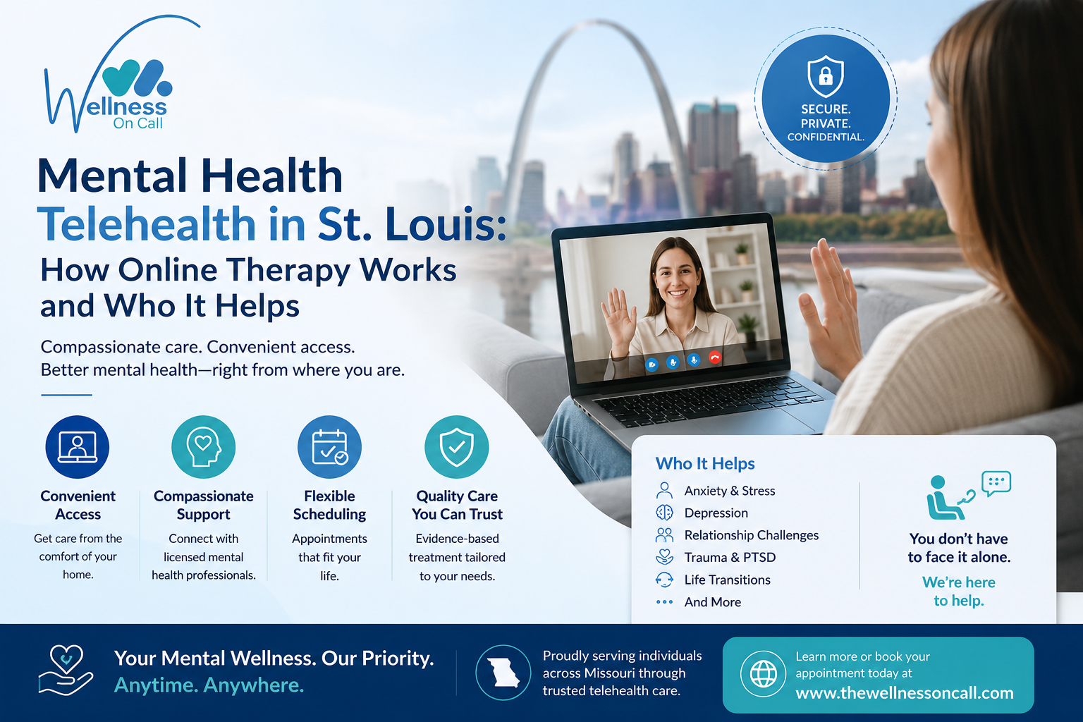 Mental Health Telehealth in St. Louis: Who It Helps