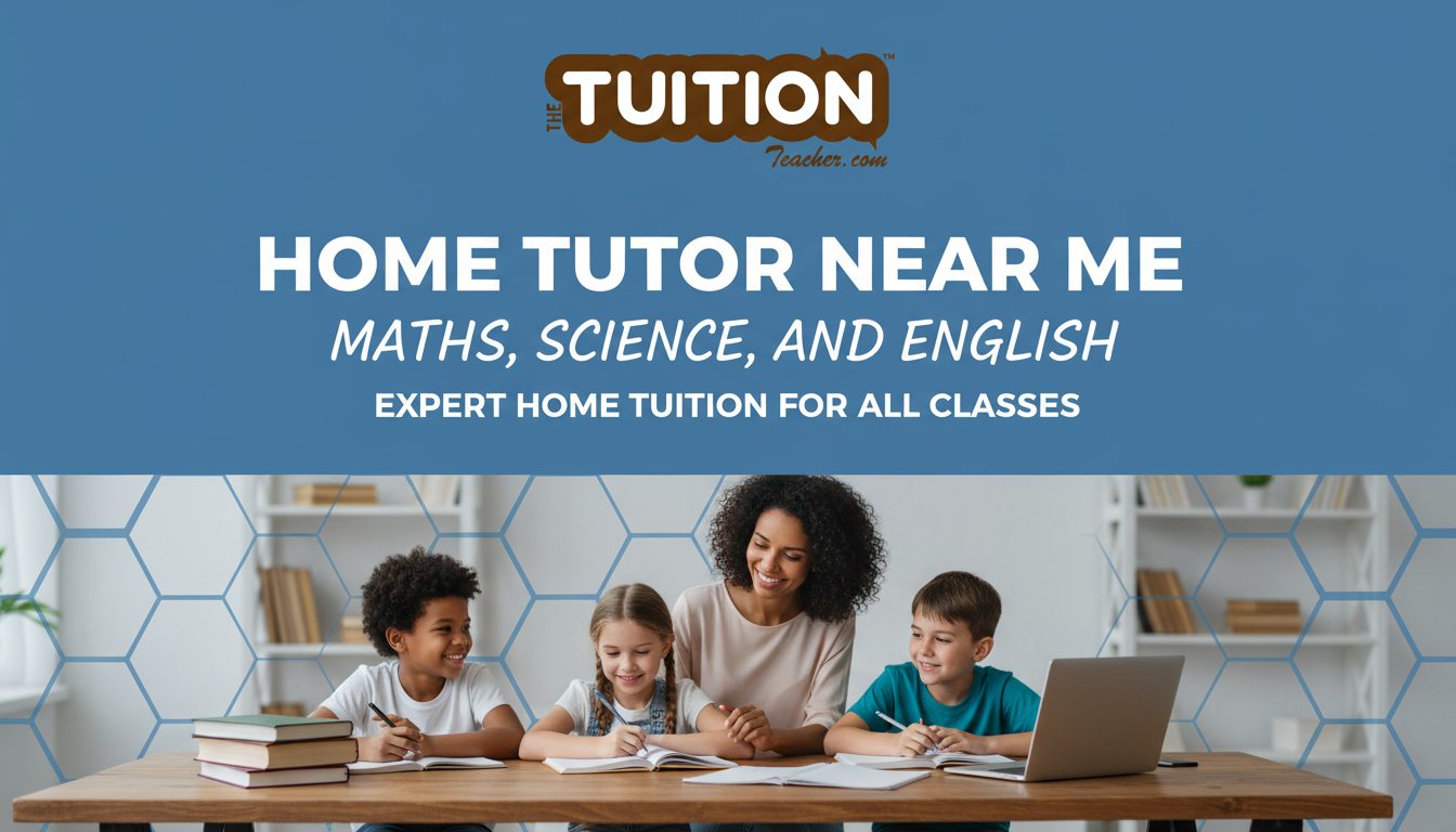 Best Home Tutor Near Me for Maths Science And English (2026)