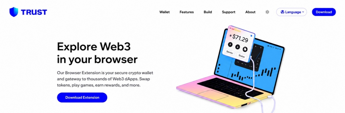Trust Wallet Extension Cover Image
