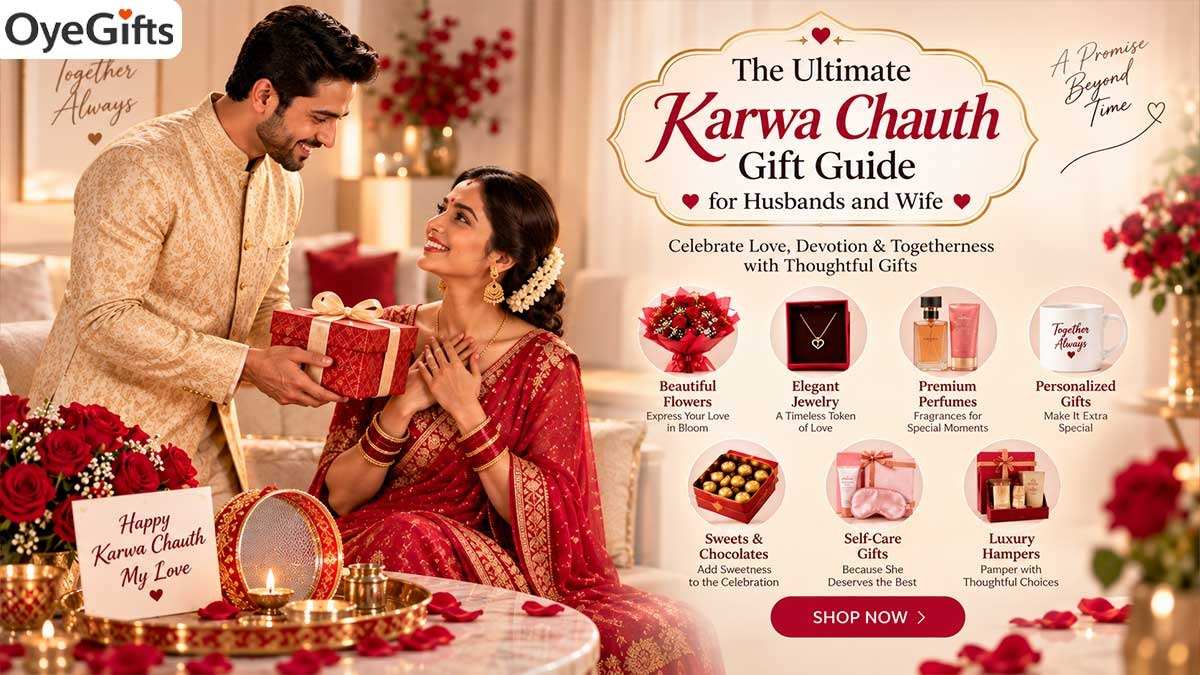 The Ultimate Karwa Chauth Gift Guide for Husbands and Wife – OyeGifts