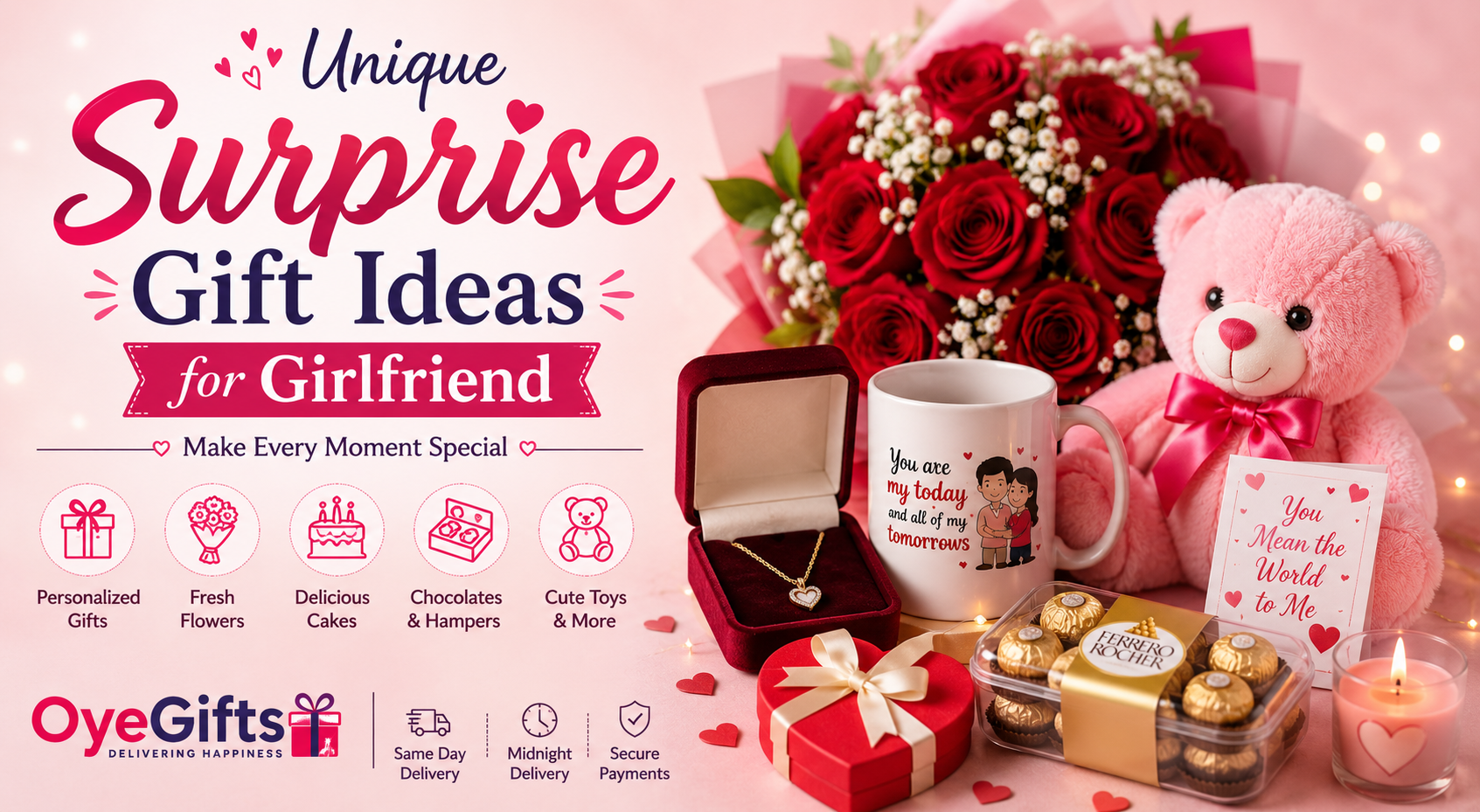 Unique Surprise Gift for Girlfriend - Online Gift Shop