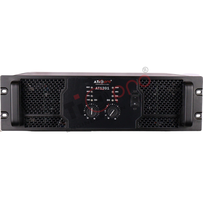 Powerful AT-1201 DJ Amplifier 5000 Watt for Professional Audio