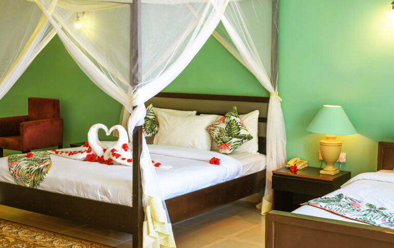 Garden View Rooms | Luxury Accommodation | Family Resort in Zanzibar